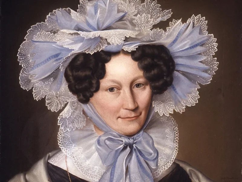 1799-Bernhard Dieterich Funke - Margareta Regina Schroder, moglie dell'armatore di Brema Friedrich Schrode, 1832 - Museo Focke Brema